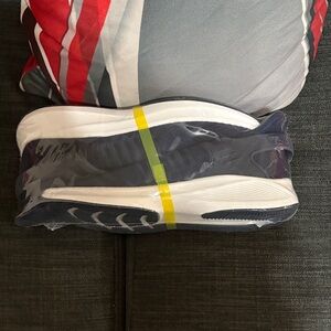 Navy and White Sneakers